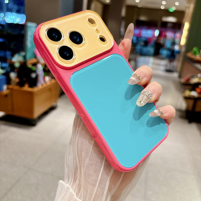 Contrast Candy Color Block Crystal Camera Lens Protection