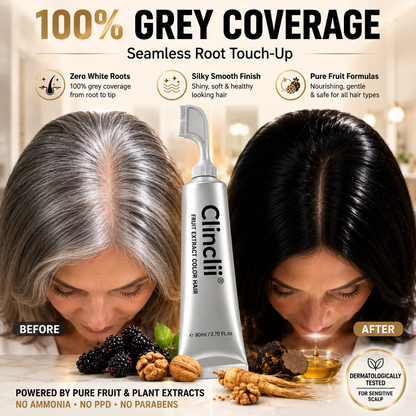 ✨Clinclii®  Hair Dye Cream, Covers Gray & Nourishes