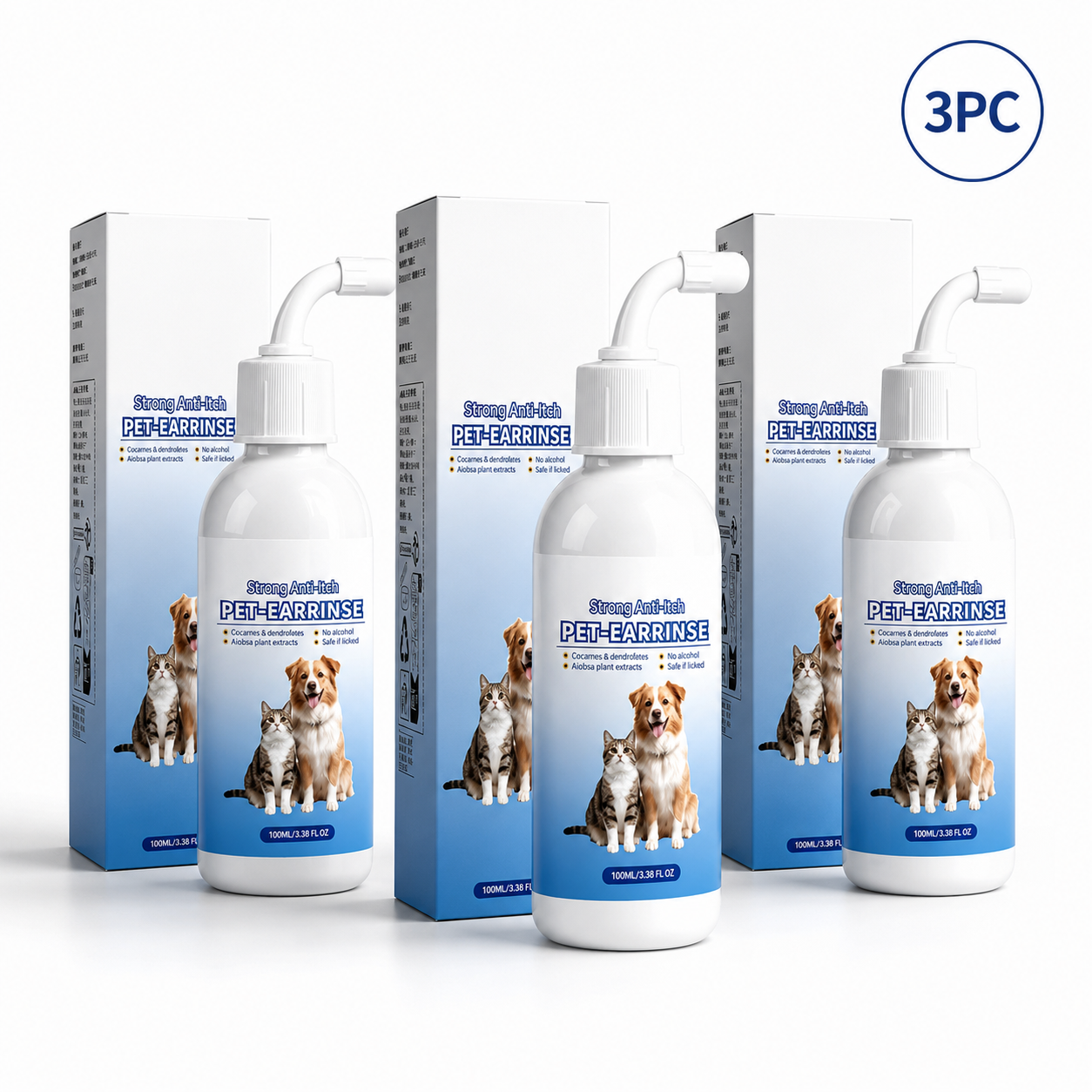Buy 3 bottles [Multi-Pet Care Pack]